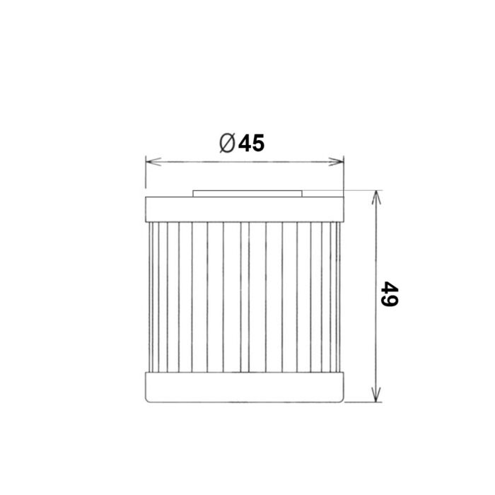 Filter ulja HF182 Hiflo - Slika 2