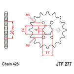 Lančanik prednji JT  JTF495-15 (520)15 zuba - Slika 5
