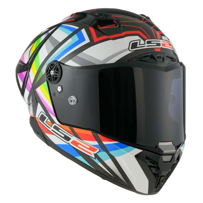 Kaciga LS2 Full Face FF805 THUNDER CARBON GP AERO FLASH crna - Slika 7