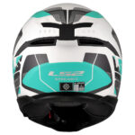 Kaciga LS2 Full Face FF808 STREAM II ROAD CYAN svetlo siva sa naočarima - Slika 4