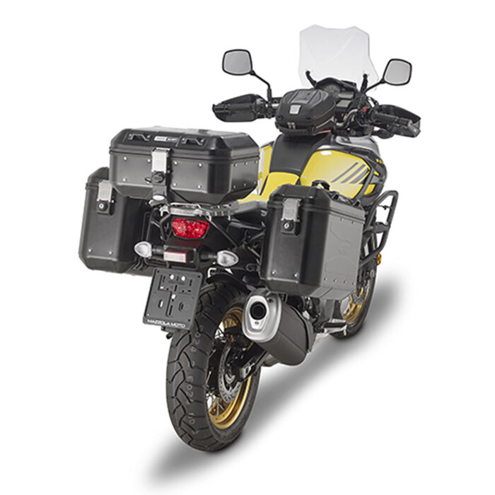 Centralni kofer GIVI TREKKER DOLOMITI DLM30B ALU crni Monokey 30L - Slika 3