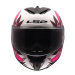 Kaciga LS2 Full Face FF820 RAPID III POPPIES II belo roza - Slika 7