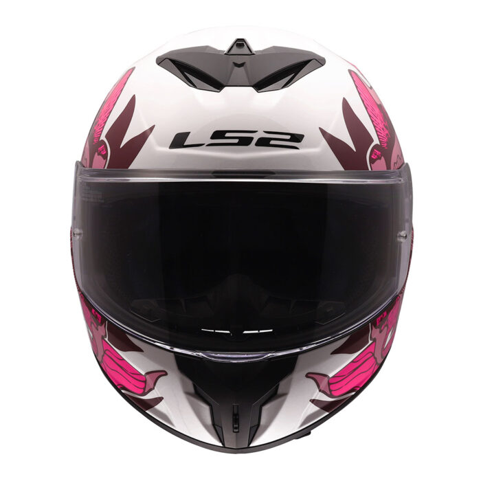 Kaciga LS2 Full Face FF820 RAPID III POPPIES II belo roza - Slika 7