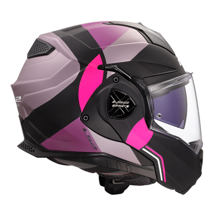 Kaciga LS2 Flip Up FF901 ADVANT X ULTRA sivo ljubičasta - Slika 8