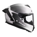 Kaciga LS2 Full Face FF820 RAPID III FLOW belo siva - Slika 6