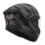 Kaciga LS2 Full Face FF820 RAPID III XTREM crno siva - Slika 5