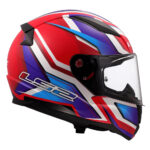 Kaciga LS2 Full Face FF353 RAPID II FLITZ belo plavo crvena - Slika 6