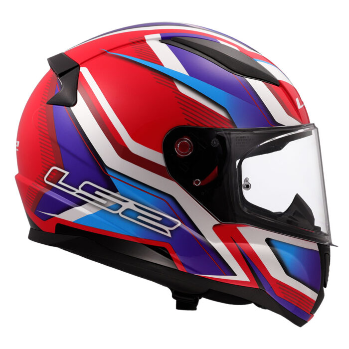 Kaciga LS2 Full Face FF353 RAPID II FLITZ belo plavo crvena - Slika 6