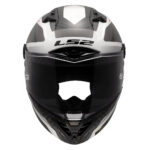 Kaciga LS2 Full Face FF805 THUNDER CARBON GP AERO RAUTE belo siva - Slika 8