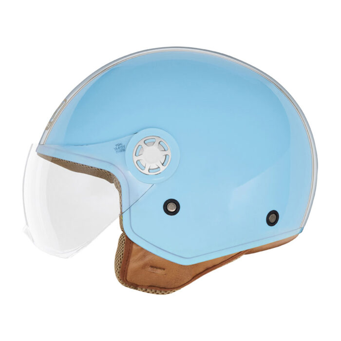 Kaciga NOX Jet N210 pastelno plava - Slika 4