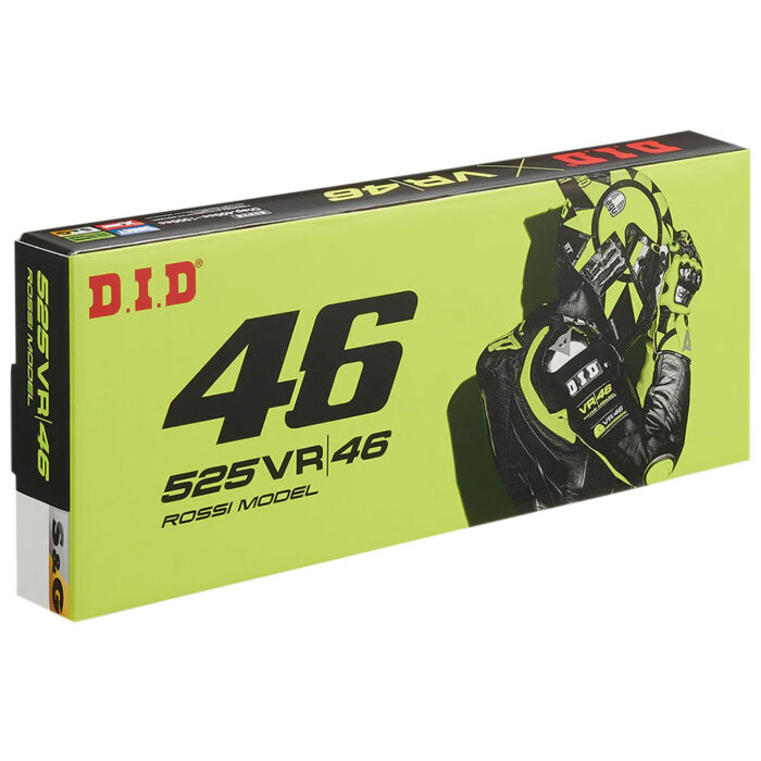 Lanac DID 525VR46SG 114 linkova srebrno-zlatni - Slika 2