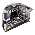 Kaciga LS2 Full Face FF807 DRAGON CARBON ENTHUM srebrna - Slika 2
