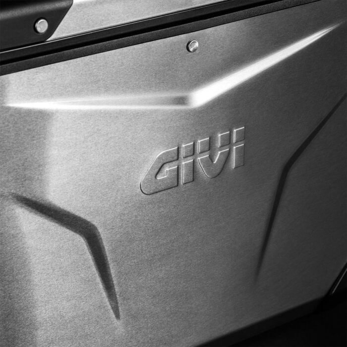 Bočni kofer GIVI TREKKER OUTBACK MONOKEY® CAM SIDE EVO SMART 48 ALU niklovani levi 48L - Slika 3