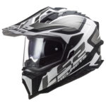 Kaciga LS2 Enduro MX701 EXPLORER SPIRE crno titanium - Slika 10