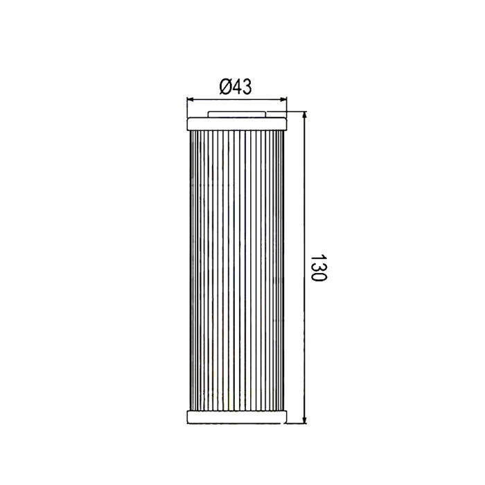 Filter ulja HF159 Hiflo - Slika 2