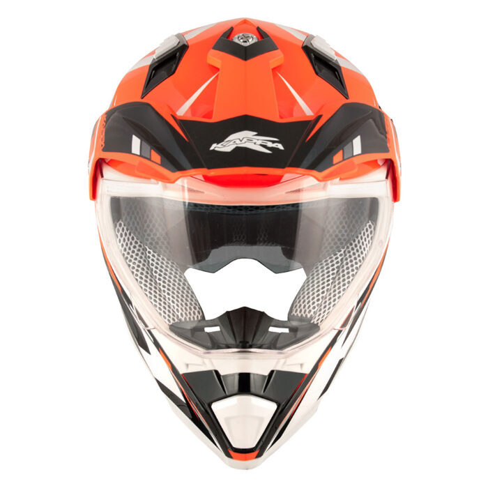 Kaciga Kappa Enduro KV30R GRAYER narandžasto crna - Slika 6
