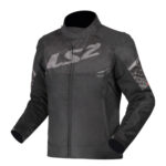 Jakna LS2 AIRY EVO ženska crno sivo žuta - Slika 5