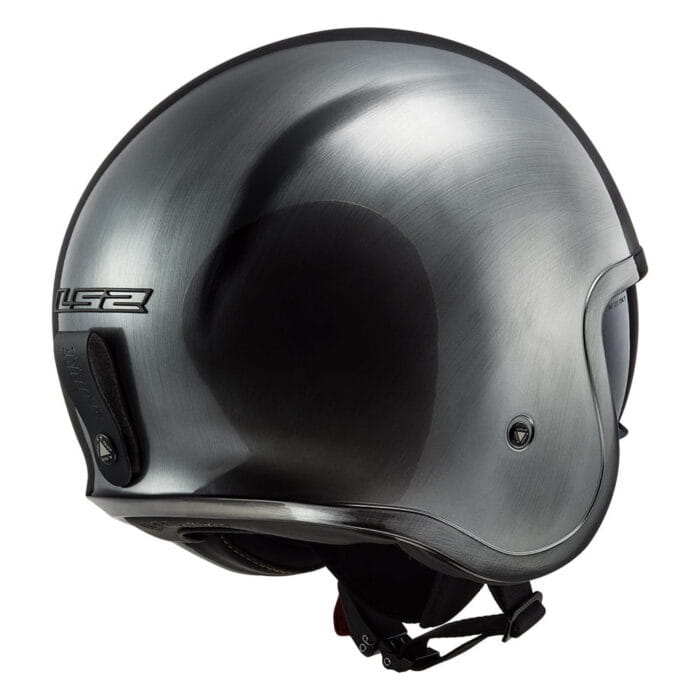 Kaciga LS2 Jet OF599 SPITFIRE II JEANS TITANIUM - Slika 5