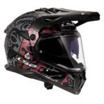 Kaciga LS2 Enduro MX702 PIONEER II RANGI crna - Slika 7