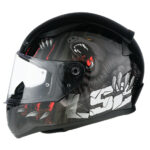 Kaciga LS2 Full Face FF353 RAPID II CLAW crno crvena - Slika 2