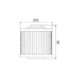 Filter ulja HF145 Hiflo - Slika 2