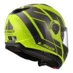 Kaciga LS2 Flip Up FF908 STROBE II CODE žuto siva - Slika 5