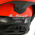 Kaciga LS2 Full Face FF805 THUNDER CARBON GP AERO FIRE crveno crna - Slika 8
