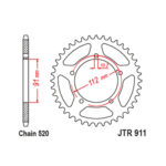 Lančanik zadnji JT  JTR1489-41-50-29018 (525)41 zuba - Slika 4