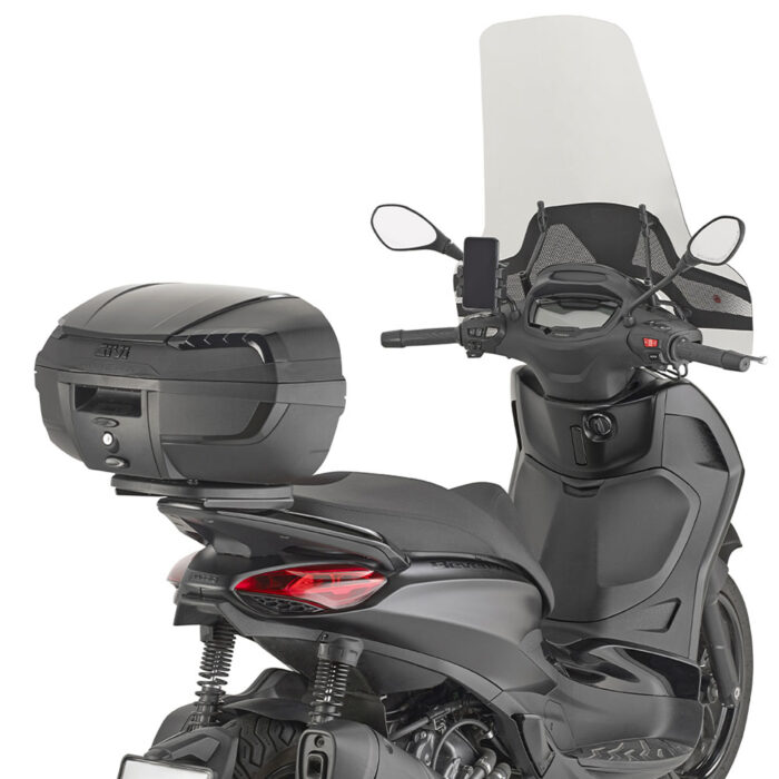 Centralni kofer GIVI E46NB RIVIERA TRIPLE BLACK Monolock 46L - Slika 3