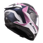 Kaciga LS2 Full Face FF817 CHALLENGER II FLAMAN belo roza - Slika 5