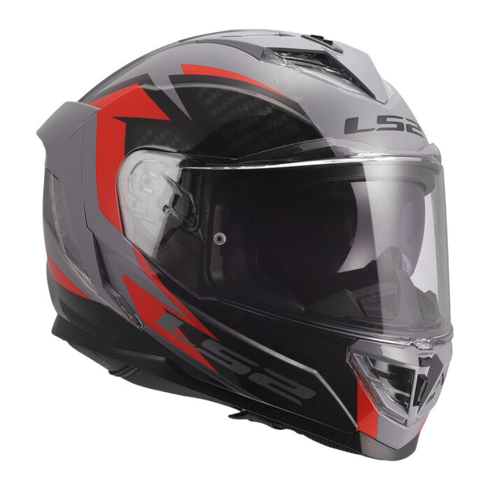 Kaciga LS2 Full Face FF818 STORM III DYNAMO sivo crvena - Slika 7