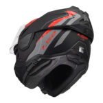 Kaciga LS2 Flip Up FF910 ADVANT II GLIDE crno sivo crvena - Slika 9