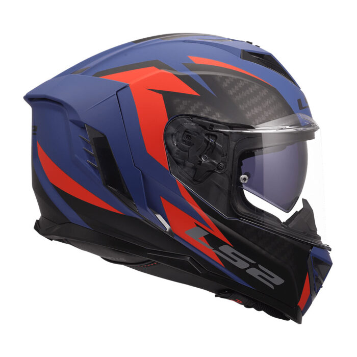 Kaciga LS2 Full Face FF818 STORM III DYNAMO plavo crvena - Slika 5