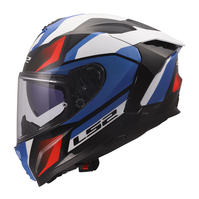 Kaciga LS2 Full Face FF817 CHALLENGER II VIPER belo plavo crvena - Slika 2