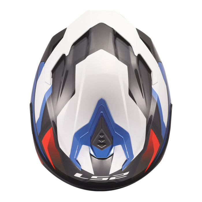 Kaciga LS2 Full Face FF817 CHALLENGER II VIPER belo plavo crvena - Slika 9