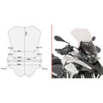 Vizir zatamnjeni Kappa Yamaha FZ1 1000 (06-15) KD437S - Slika 10