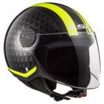 Kaciga LS2 Jet OF558 SPHERE LUX CRUSH crno žuta - Slika 3