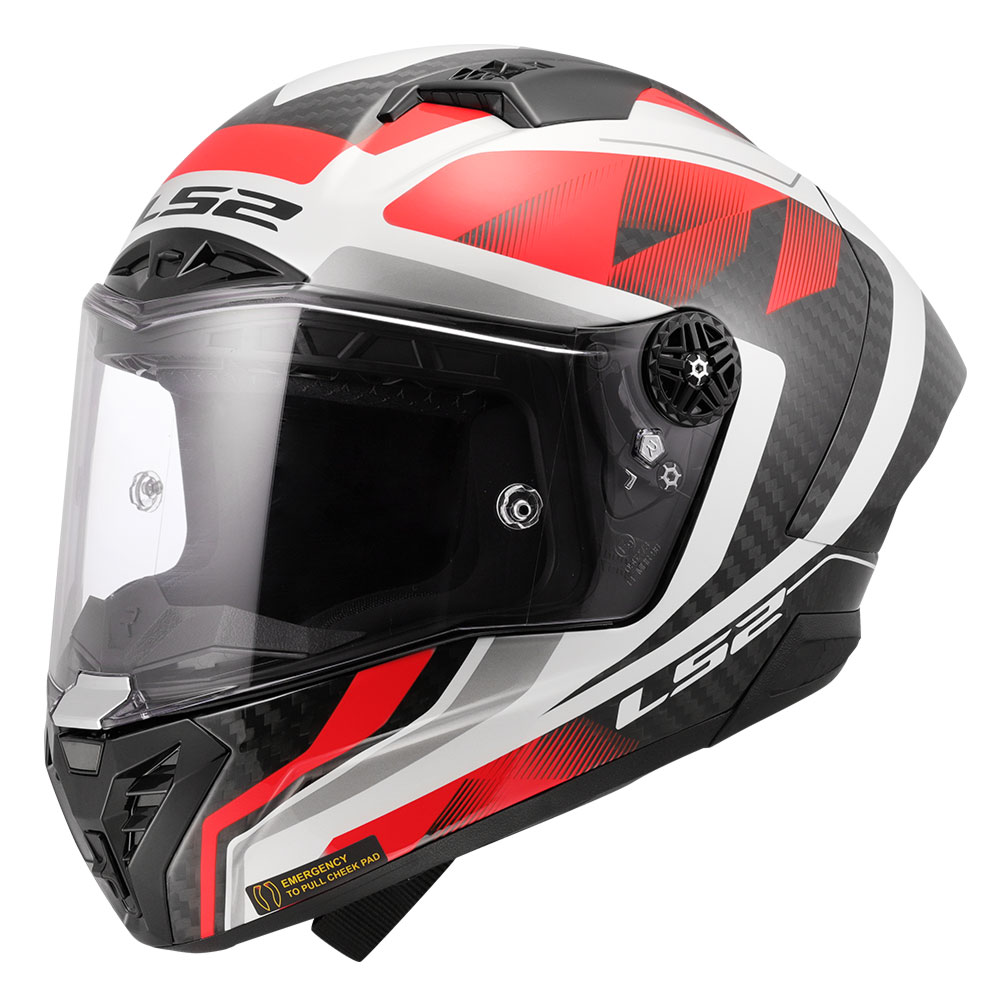 77291a0a-846e-4559-af97-bd04056b75d0.jpg Kaciga LS2 Full Face FF805 THUNDER CARBON GP AERO RAUTE belo crvena - Slika 1