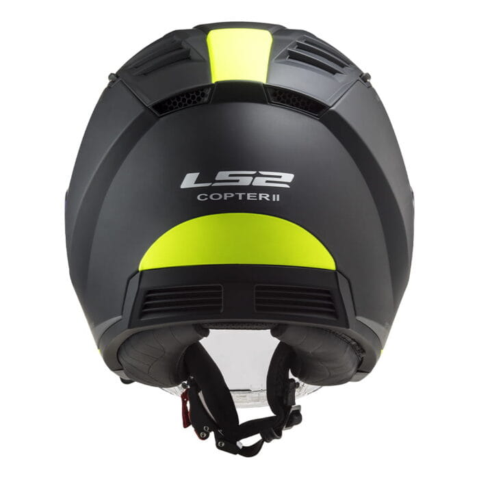 Kaciga LS2 Jet OF600 COPTER II URBANE  mat crno žuta sa naočarima - Slika 4