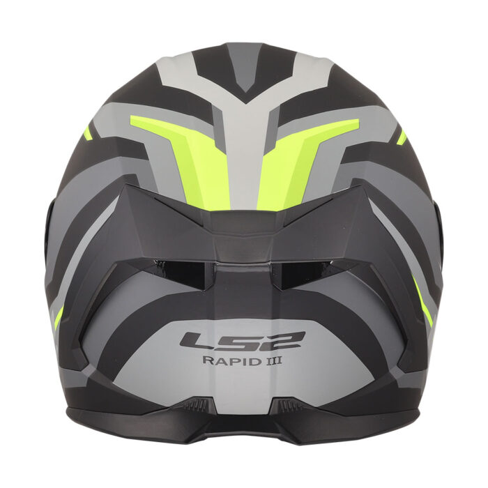 Kaciga LS2 Full Face FF820 RAPID III HYPER crno žuta - Slika 3