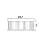 Filter ulja HF146 Hiflo - Slika 2