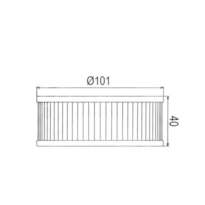 Filter ulja HF146 Hiflo - Slika 2