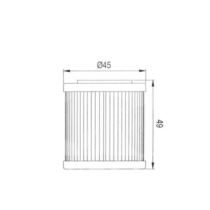 Filter ulja HF563 Hiflo - Slika 2