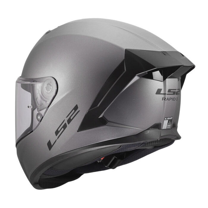 Kaciga LS2 Full Face FF820 RAPID III SOLID mat titanium - Slika 3