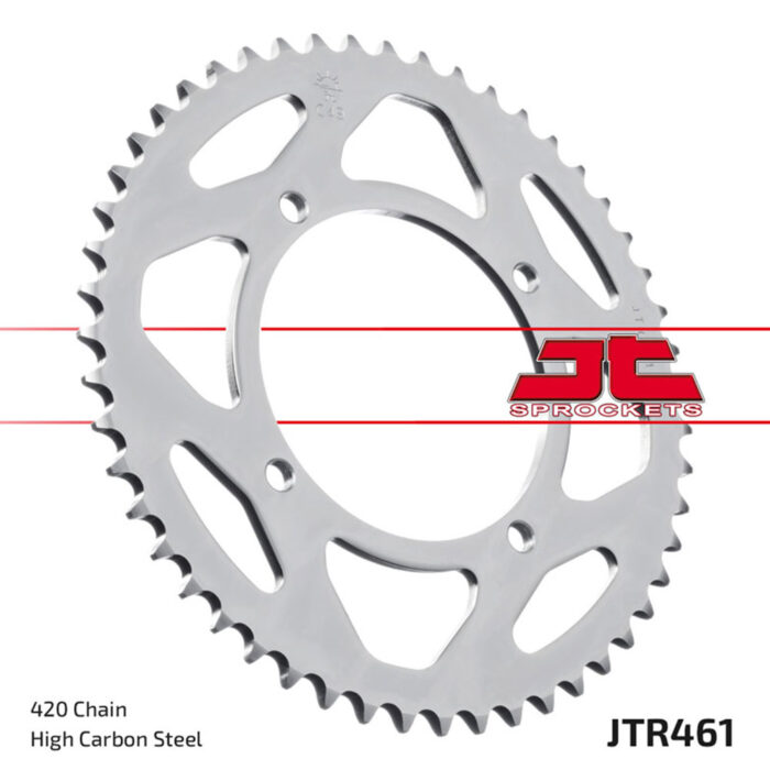 Lančanik zadnji JT JTR461-51 (420) 51 zub - Slika 2
