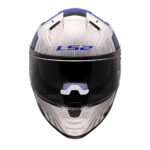 Kaciga LS2 Full Face FF811 VECTOR II FREEDOM belo siva - Slika 8