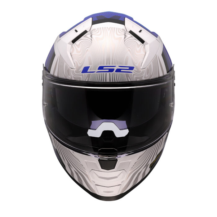 Kaciga LS2 Full Face FF811 VECTOR II FREEDOM belo siva - Slika 8