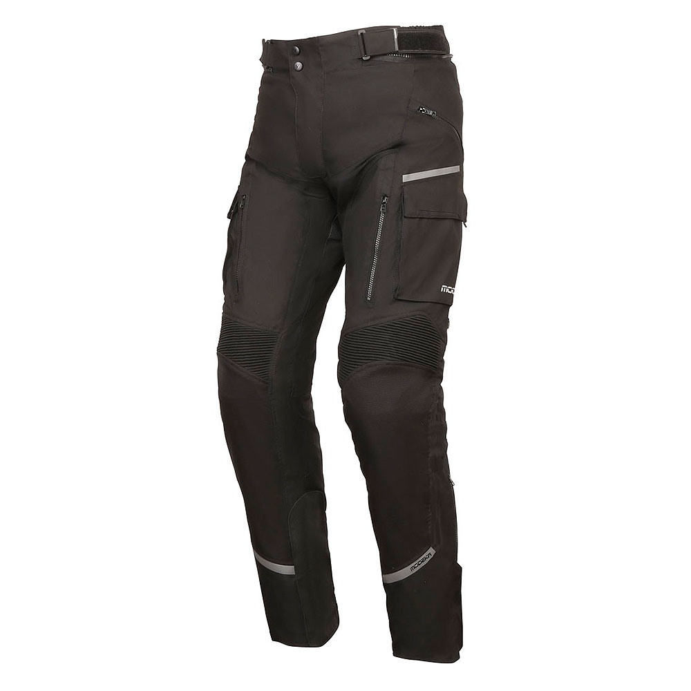 7e08e765-3b73-4e18-b0fb-0aba027060de.jpg Pantalone TROHN muške crne MODEKA - Slika 1