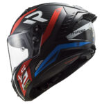Kaciga LS2 Full Face FF805 THUNDER CARBON SUPRA crveno plava - Slika 4