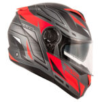 Kaciga Kappa KV32F STRONG titanium red Flip up - Slika 6